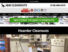 Tablet Screenshot of jmcleanouts.com